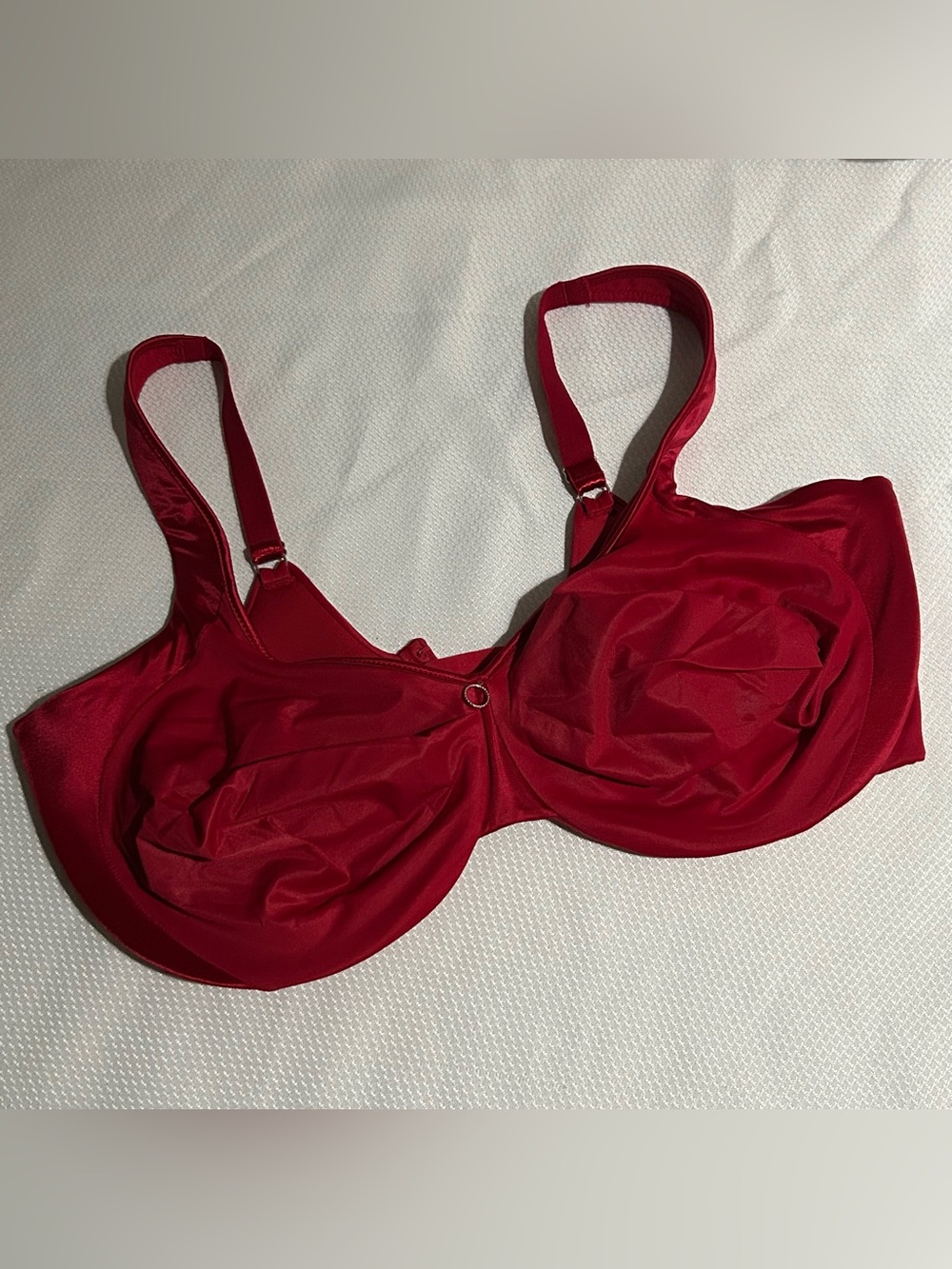 Lilyette Bold Red Underwire Support Bra